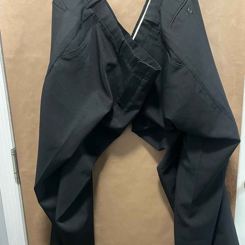 Black Dress Pants / Slacks - 2 Pairs